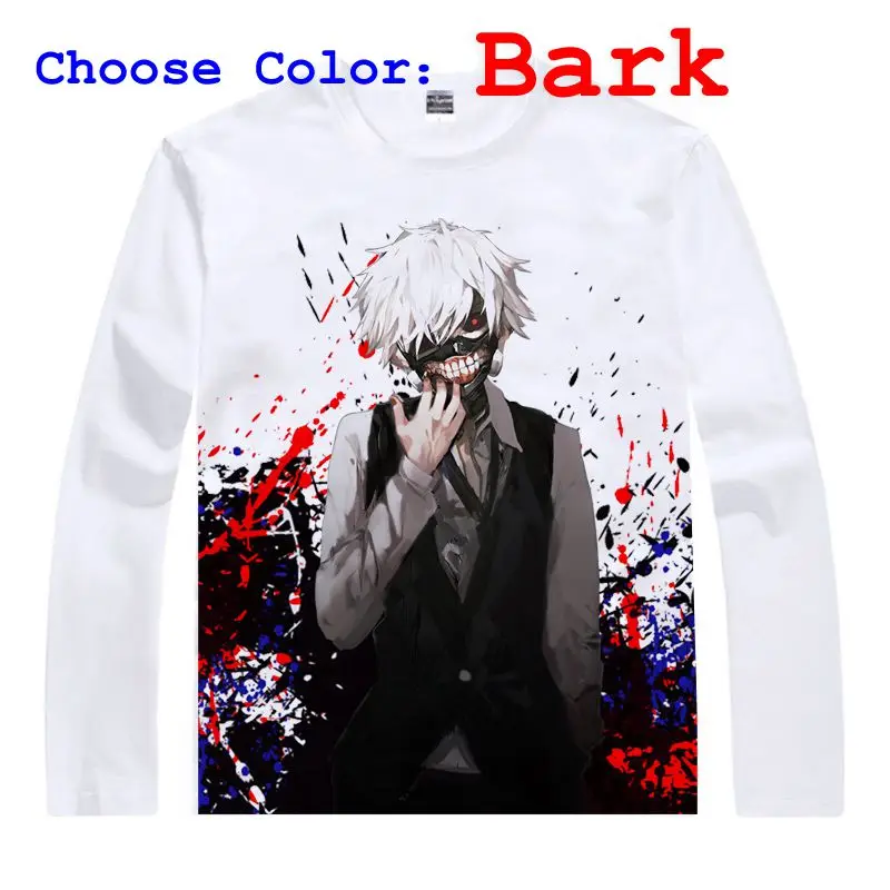 Coolprint японский Футболка с изображением в стиле аниме Tokyo Ghoul футболки мульти стиль