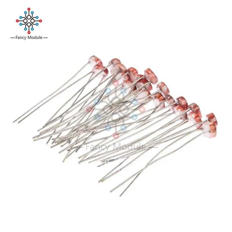 Фоторезистор LDR Фоточувствительный фотоэлектрический фоторезистор 5528 GL5528 20 шт. |