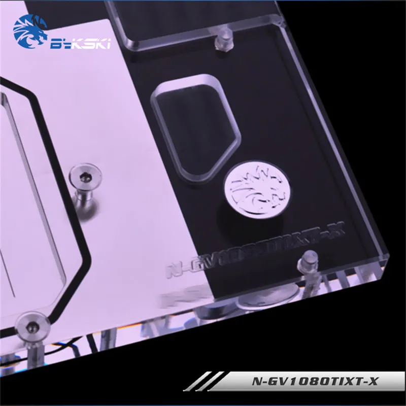 Bykski полный охват GPU водного блока для GIGABYTE AORUS GTX 1080 Ti видеокарты с водяным охлаждением головки N-GV1080TIXT-X