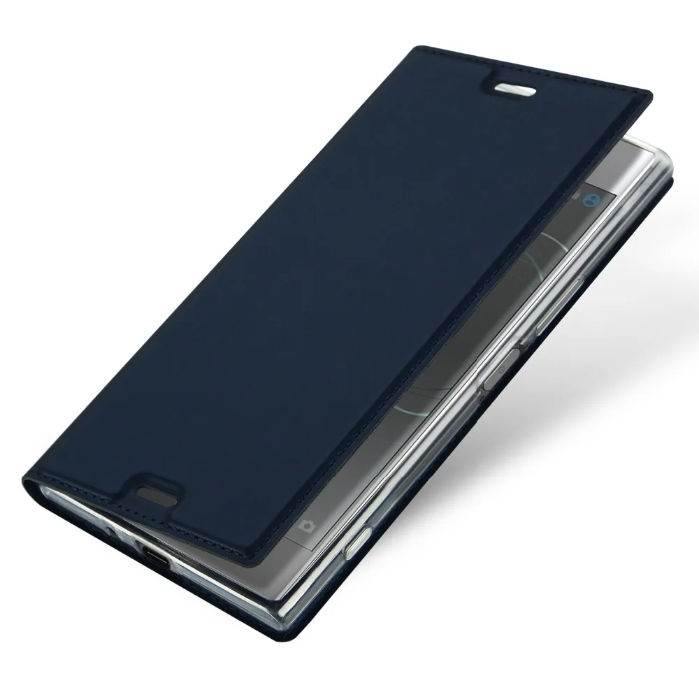 Dux DUCIS Роскошный кожаный флип чехол для Sony Xperia XZ Премиум бумажник G8141 двойной SIM G8142