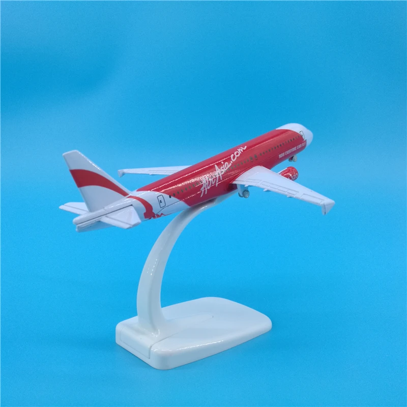 16 см A320 Air Asia модель самолета Air Asia.com Airbus сплав A320 модель самолета украшение Путешествия Сувенир игрушки для взрослых