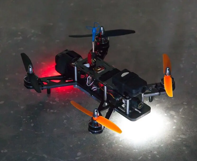 Newest DIY FPV QAV250 Glass Fiber Mini Quadcopter Frame Kit +PCB Board + LED board | Игрушки и хобби