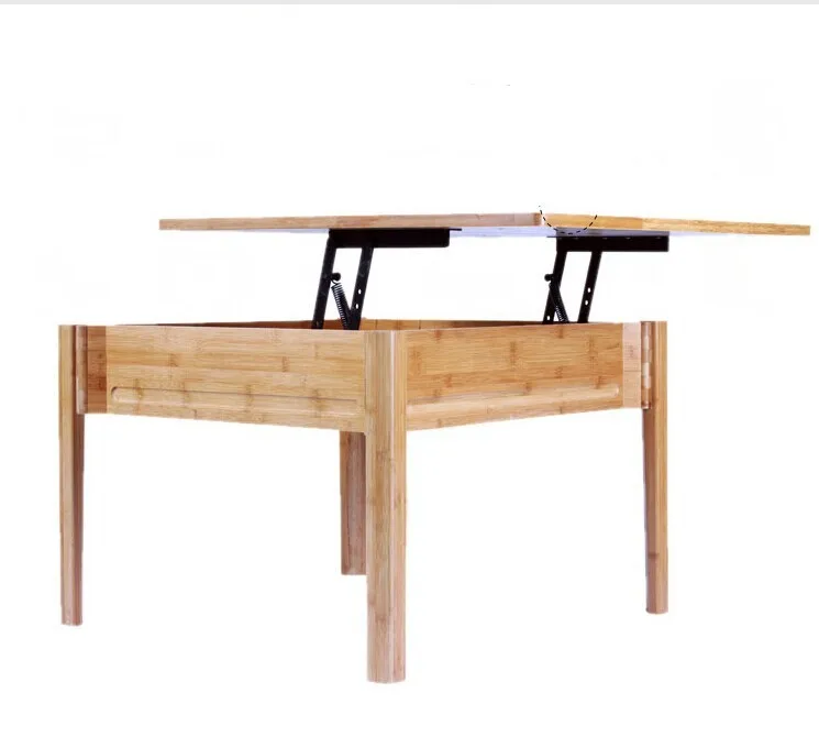 Поднимите механизм журнальный столик с газовой пружины складной стол мебельная