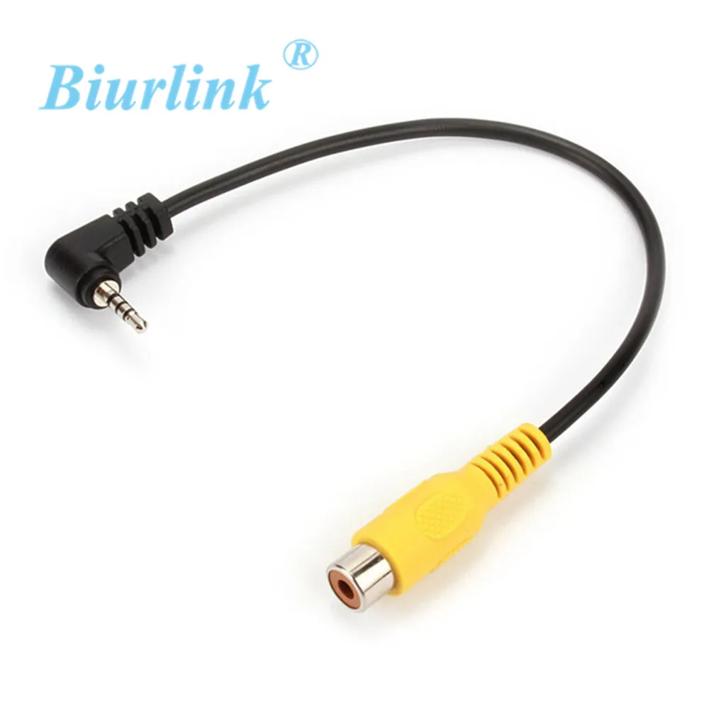 Biurlink 2 шт. AV IN GPS Кабель адаптер 5 мм gps навигатор Реверсивный вход конверсионная