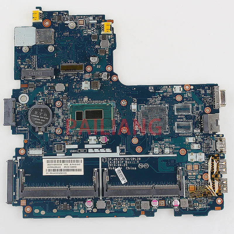 Pailiang материнская плата для ноутбука hp Probook 440 450 470 G2 I5 PC материнская плата 784909-601 ZPL40/ZPL50/ZPL70 LA-B181P полный tesed DDR3