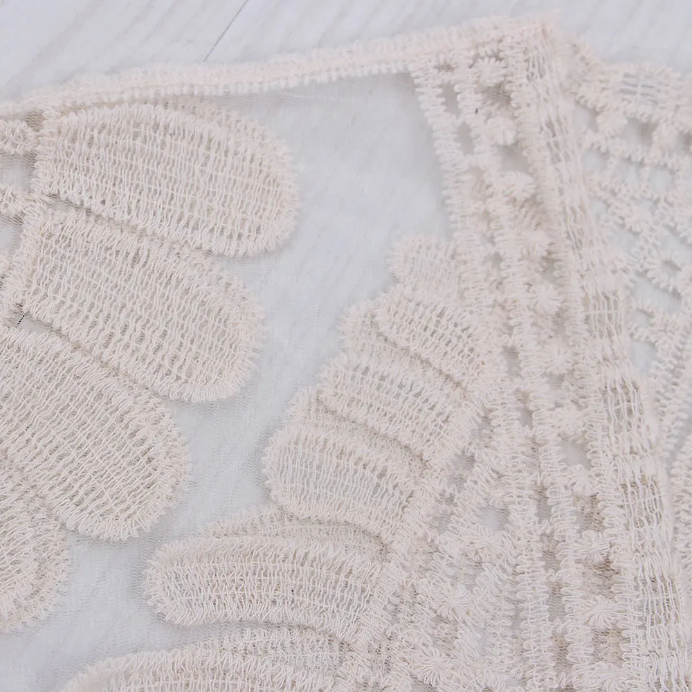 

Women Beach Cover Up 2018 Bikini Crochet Knitted Tassel Tie Beachwear Summer Swimsuit Cover Up Sexy See-through Beach Dress