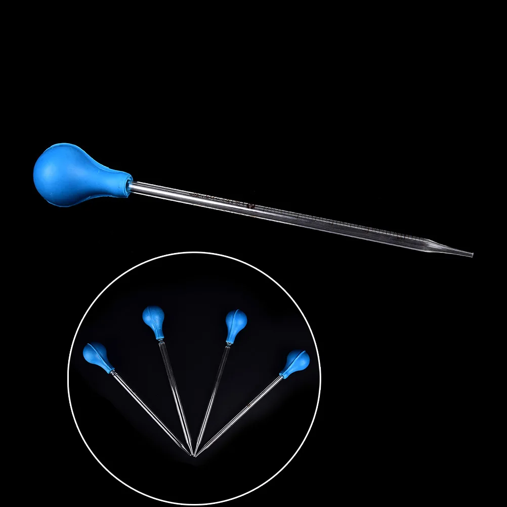 

New 2ml Liquid Dropper Line Lab Equipment Transfer Pipettes Aromatherapy Tool Rubber Head Glass Pipettes Dropper Fluid