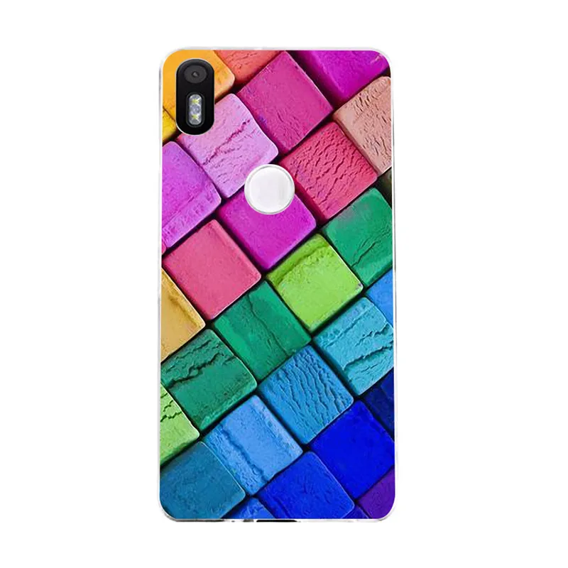 BQ Aquaris X5 Plus X5Plus Case Cute Animal Flower Anime Soft Silicon TPU Gel Back Cover Phone for |