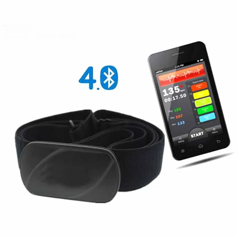 Bluetooth 4 0 беспроводной спортивный пульсометр умный датчик нагрудный ремень для