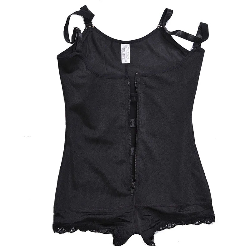 10pcs/lot Women sexy latex waist trainer corsets postpartum beam body jumpsuit with zipper 2 colors | Женская одежда