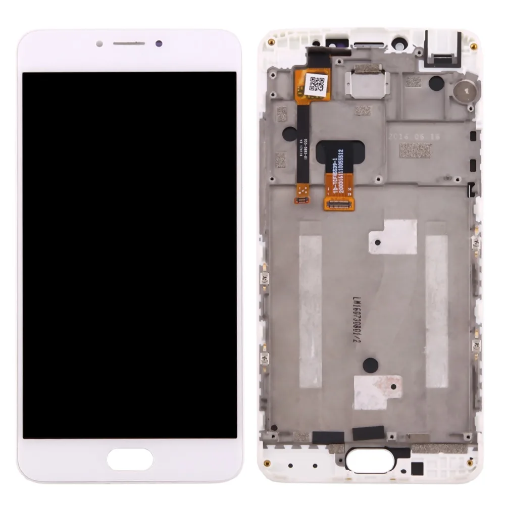 ЖК экран и дигитайзер полная сборка с рамкой для Meizu M3 Note/Meilan Note 3 (китайская