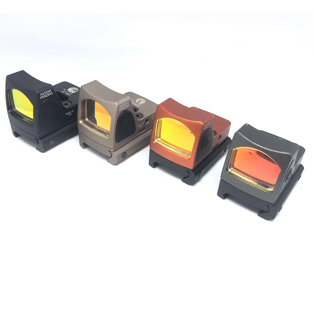 Коллиматор MAGORUI Mini RMR прицел с красной точкой ручной пистолет винтовка для