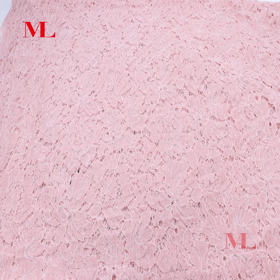 3Yds/Lot (Width150cm) Классическая Дизайн нейлон платье кружевная бейка мягкие черный