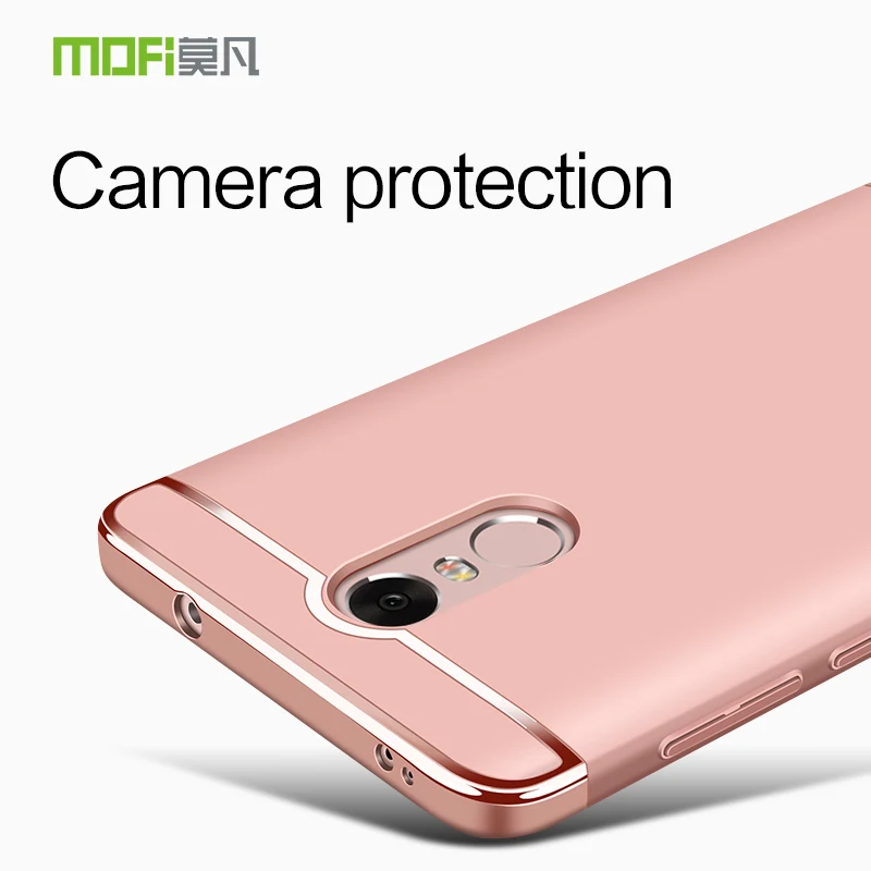 Для Xiaomi Redmi note 4x чехол бампер для 4 pro задняя крышка роскошный mofi тонкий жесткий 3 в 1