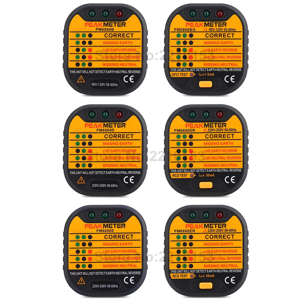 Розетка тестеры умный выключатель питания детектор утечки напряжения