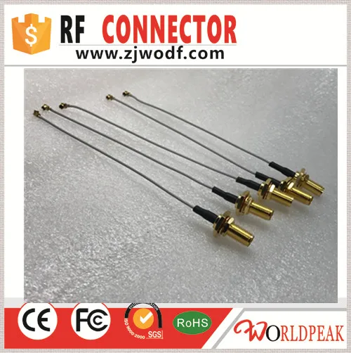 Бесплатная доставка 5 шт. SMA женский прямой водонепроницаемый разъем (UFL) IPEX для 1 13