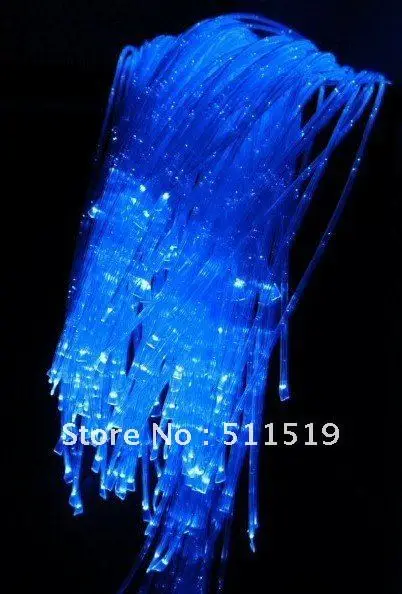 Волоконный комплект для занавесок с 50 шт. мерцающим кабелем длиной 1 м + 16 Вт