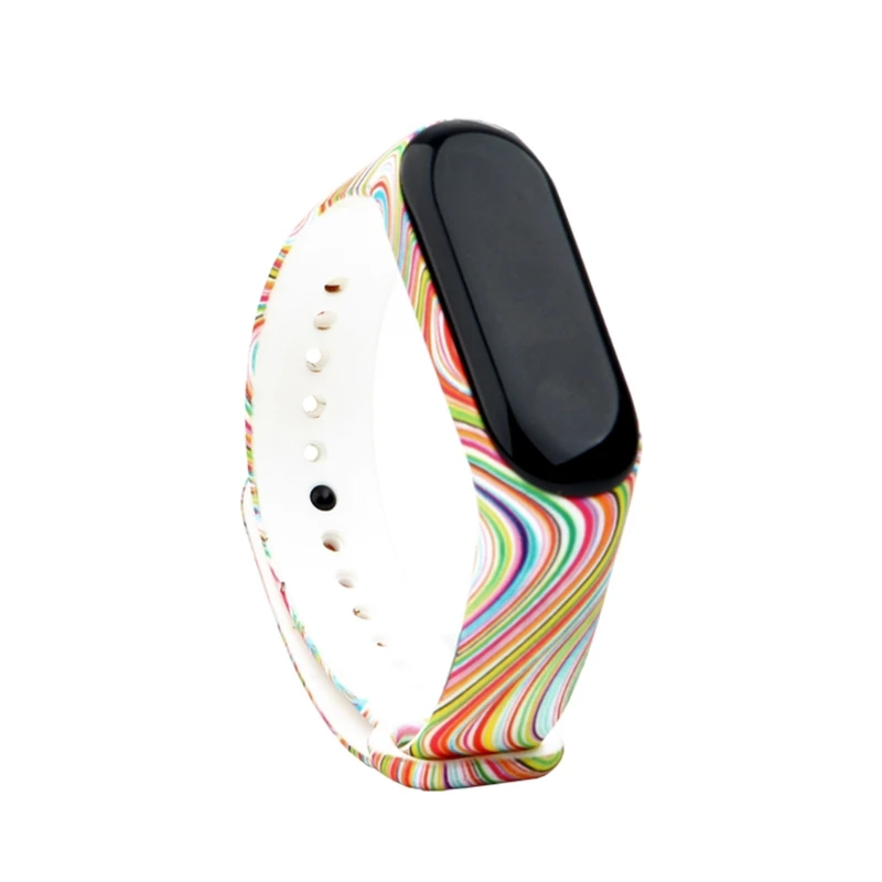 Цвет для Xiaomi Mi Band 3 спортивный ремешок часы Силиконовые наручные умные аксессуары