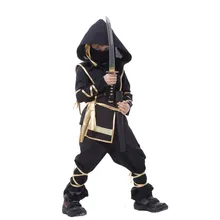 Kids Dragon Ninja Cosplay Costumes Birthday Carnival Party Boys Warrior Stealth Fancy Costumes