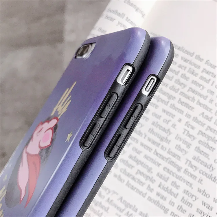 Cute Animation Cartton Dumbo Phone Case For iPhone 7 Puls 6 6S 8 X XS XR Xsmax Cases Matte Soft Silicone Back Cover |