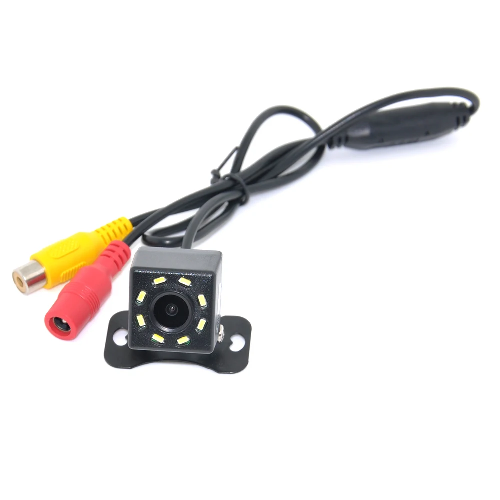 Ccd CCD 8LED Ночная Автомобильная камера заднего вида 170 широкоугольная Универсальная