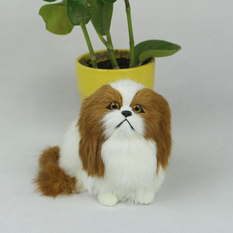 Детские игрушки имитация плюшевой собаки игрушка белого цвета детский подарок