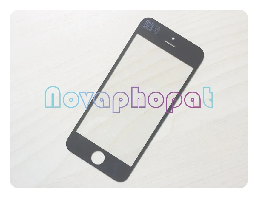 Черный/белый стеклянный экран Novaphopat для Iphone 4 5 4s 5C объектив (не сенсорный ЖК