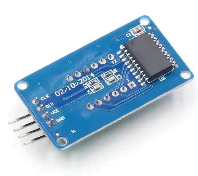 Модуль светодиодного дисплея TM1637 для Arduino 7 сегментов 4 бита 1 5-дюймовые часы