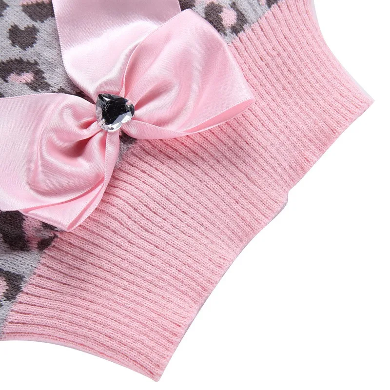 Новая осенне-зимняя Шерстяная трикотажная одежда для домашних животных с