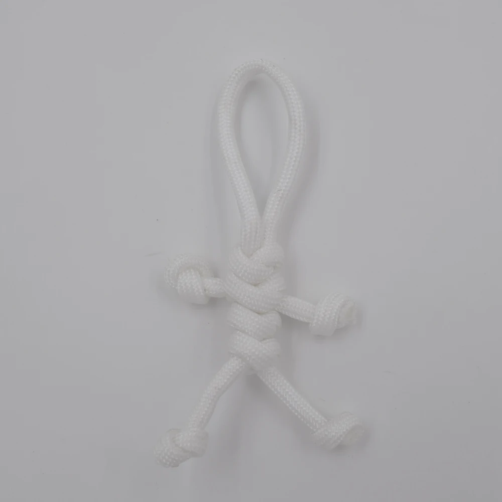 Paracord Бадди брелок ультра портативный Новинка ручной карабин интимные аксессуары 550 парашют шнур для скутеры ключи для автомобиля держатель - Цвет: No.7 White