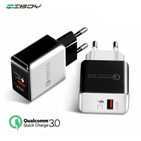 18w quick charge 3 0 usb charger qc3 0 wall mobile phone charger for iphone x xiaomi mi 9 huawei tablet ipad eu qc fast charging