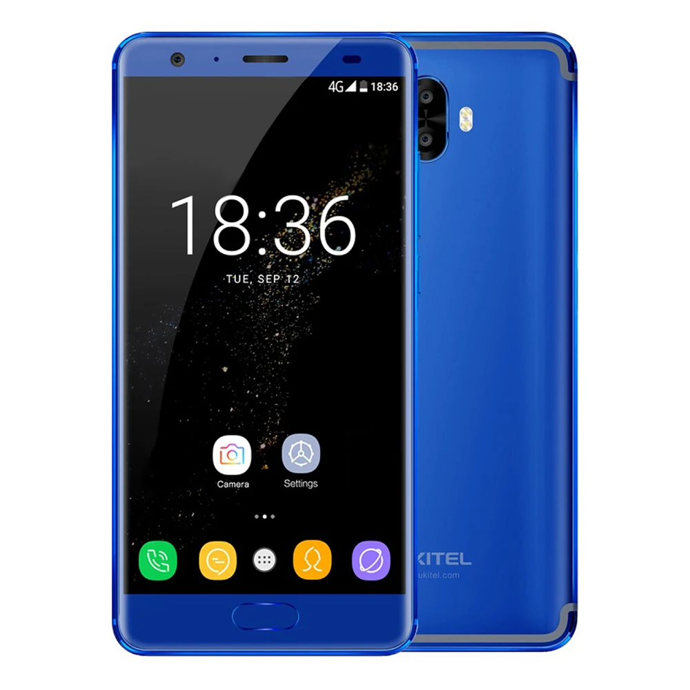 Оригинальный OUKITEL K8000 Android 7 0 5 ''AMOELD Дисплей 8000 мАч двойной сзади камеры Octa Core 4
