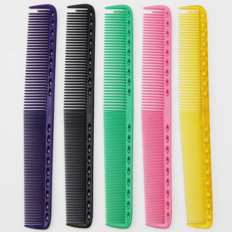 Парикмахерская расческа для стрижки волос парикмахера из пластика