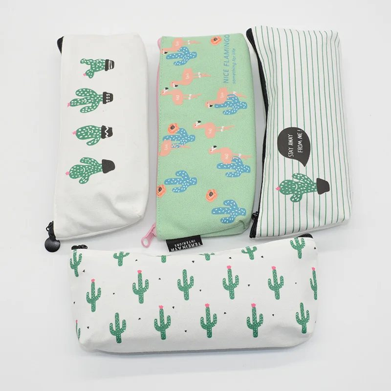 Estuches para lapices trousse scolaire карандаш кактус Чехол pen pouch школьный пенал для карандашей