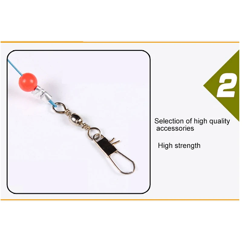 10 шт. проволочная рыболовная приманка из нержавеющей стали цилиндрическая