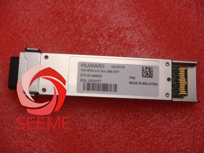 

Huawei XFP-SX-MM850, 10G-850NM-0.3KM-MM-SFP