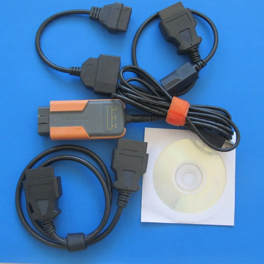 XHORSE MVCI 3 в 1 с новейшей версией программного обеспечения V10.00.028 для Toyota Tis Honda Hds V- olvo совместимая Диагностика