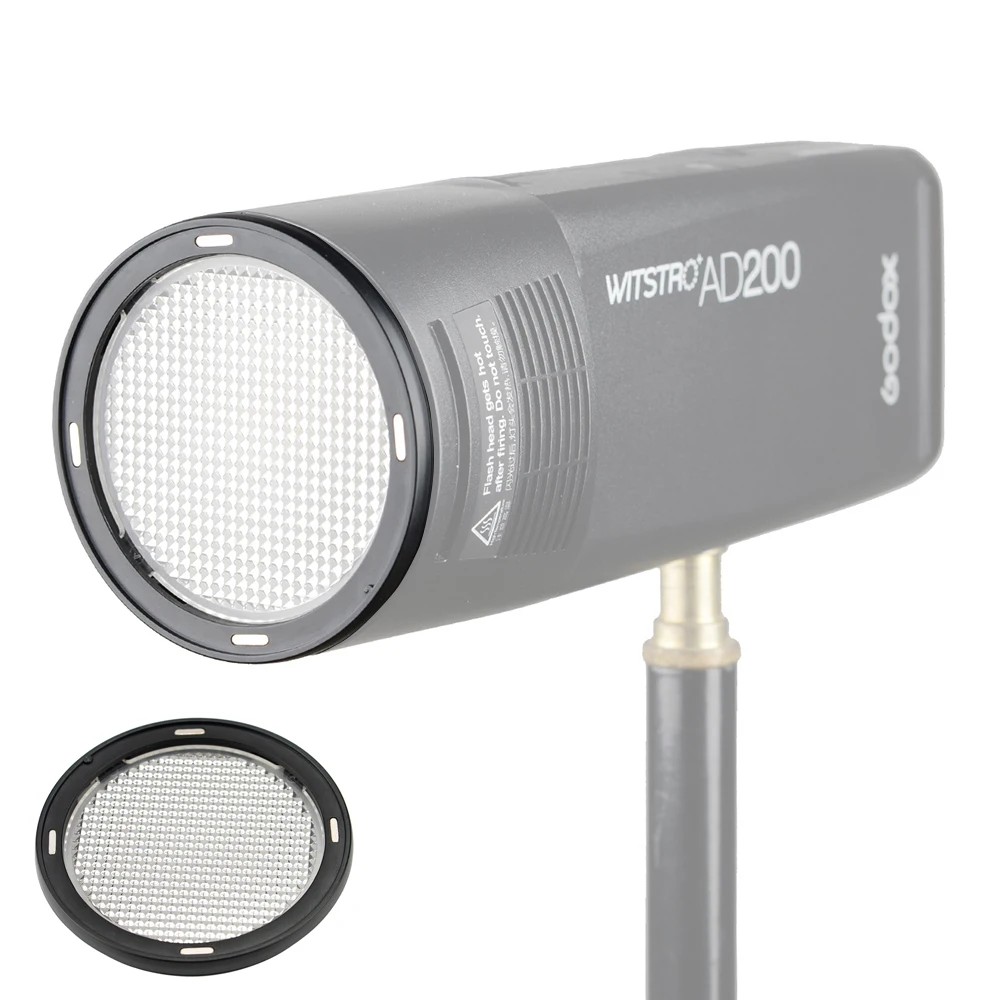 Godox AK-R1 Snoot для двери сарая цветной фильтр отражатель сот шаровой рассеиватель