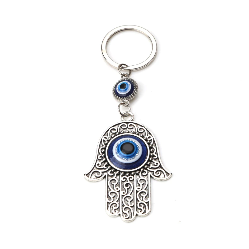 Брелок Lucky Eye Elephant Hamsa Hand Tree стеклянные бусины брелок для ключей автомобильный