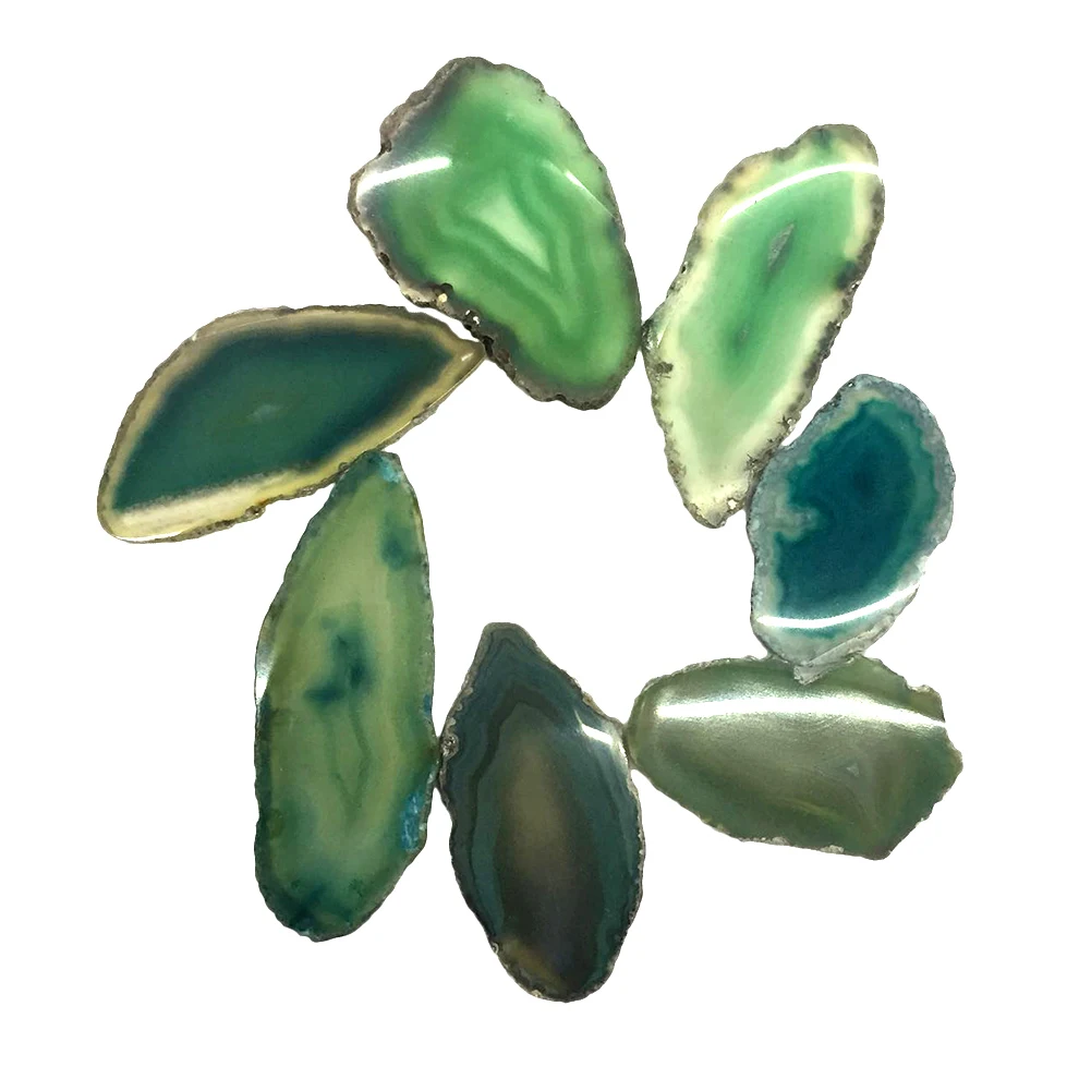 Новинка натуральный агат кусочки необработанное искусственное рукоделие яркие