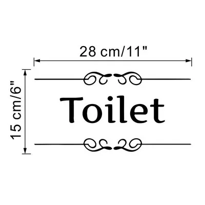 Waterproof wall stickers Beautiful Design Funny Toilet Bathroom Decal Seat Decor Removable DIY Wall Stickers Lowest Price | Дом и сад