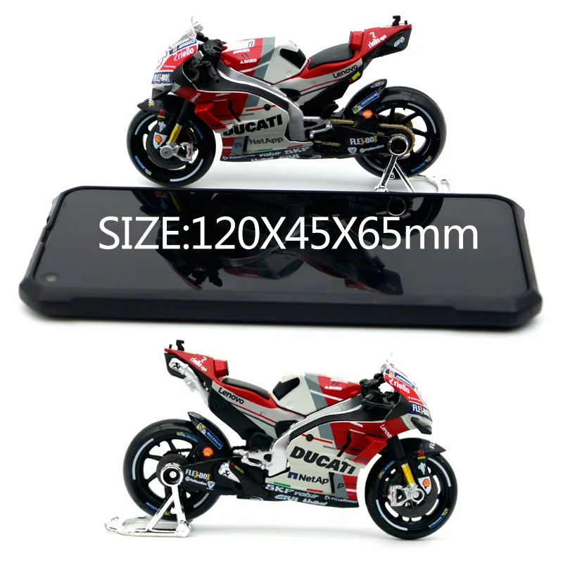 Maisto 1:18 Ducati Desmosedici GP18 Andrea Dovizioso без 04 Мотоцикл Велосипед литья под давлением модель