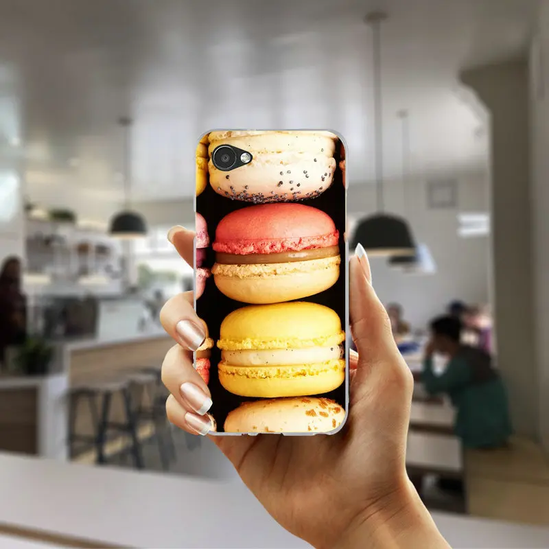 Phone Cases Soft TPU Silicone for LG Spirit G2 G3 Mini G4 G5 G6 K4 K7 K8 K10 V10 V20 V30 Coque Bags Dessert Sweet Macaroons | Мобильные