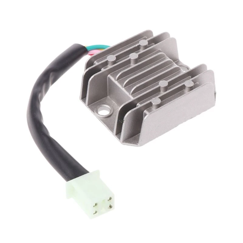 ATV GY6 50 150cc Scooter 4 Wires Voltage Regulator Rectifier Motorcycle Boat W91F | Автомобили и мотоциклы