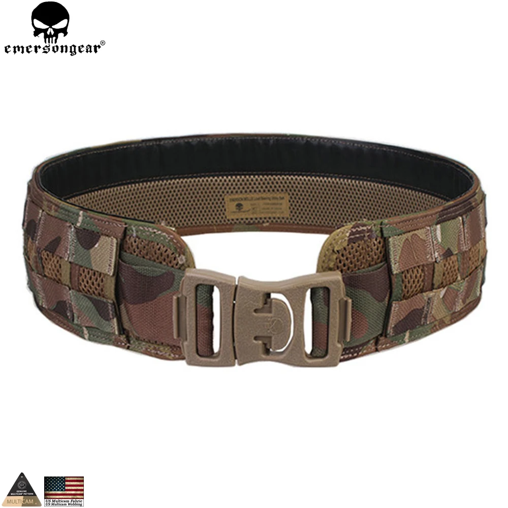 EMERSONGEAR Molle пояс с подкладкой Patrol ремень ЭМЕРСОН Тактический Airsoft Охота несущей