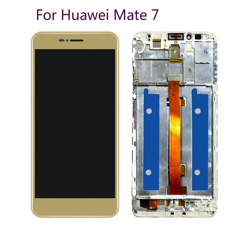 6 0 ''для huawei Коврики 7 ЖК-дисплей Дисплей Frame Сенсорный экран планшета