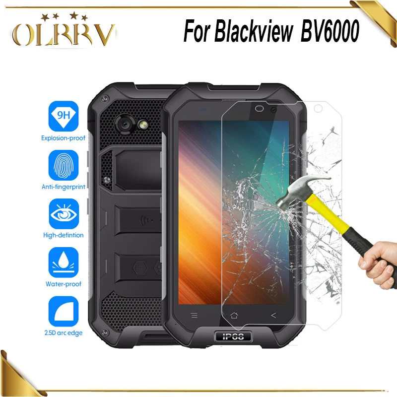 OLRRV для Blackview BV6000 закаленное стекло 4 7 дюймов Переднее Защитная пленка Замена