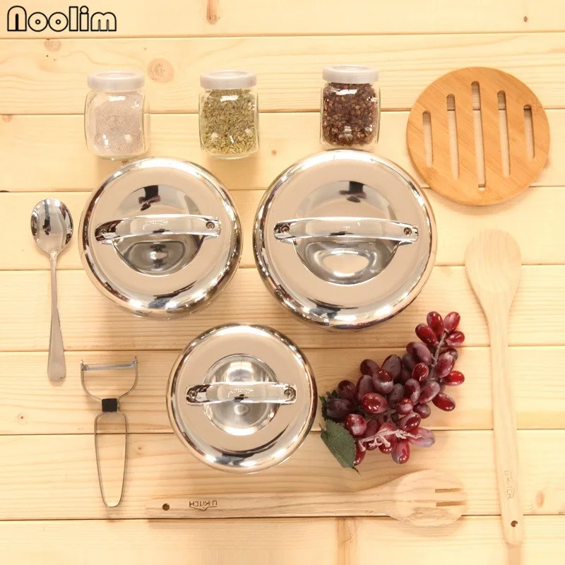 NOOLIM нержавеющая сталь вакуумный Ланчбокс с ручкой Теплоизоляционный контейнер