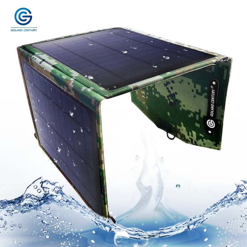 Складное и портативное солнечное зарядное устройство Goland Century 5 В 10 Вт 15 20 USB