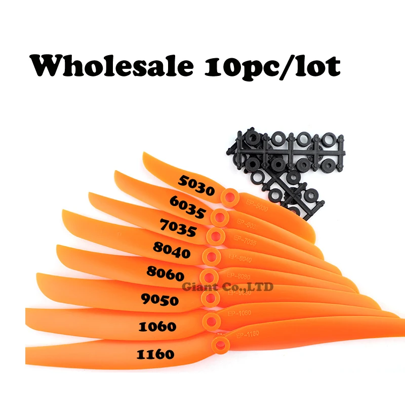Винтовой пропеллер NZACE 10 шт./лот GWS 5pk DD Flyer 10X6 C BS1V EP1160 1060 9050 8060 8040 7035 6035 5030 бесплатная